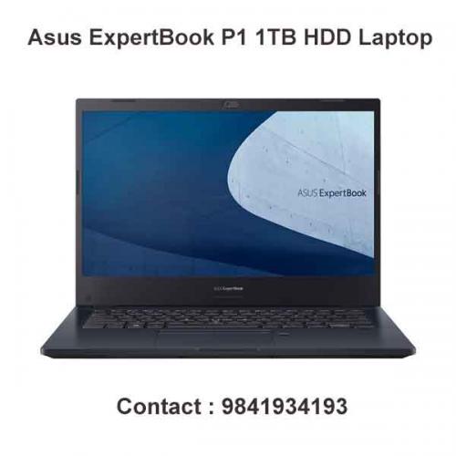 Asus ExpertBook P1 1TB HDD Laptop price in hyderabad, chennai, tamilnadu, india