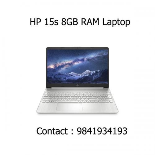 HP 15s 8GB RAM Laptop price