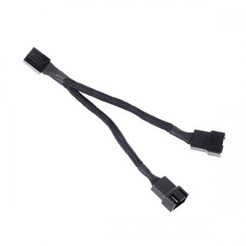 SilverStone CPF01 Sleeved PWM Fan Cable Black price in hyderabad, chennai, tamilnadu, india