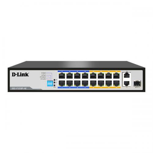 D link DES F1016P HE Unmanaged PoE switch price in hyderabad, chennai, tamilnadu, india