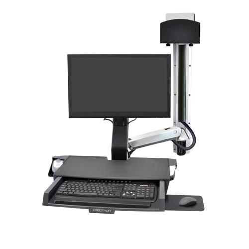Ergotron StyleView Sit Stand Combo System Worksurface price in hyderabad, chennai, tamilnadu, india