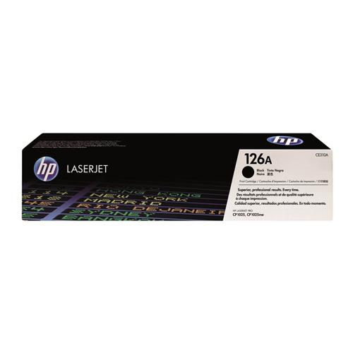 HP 126A CE310A Black LaserJet Toner Cartridge price