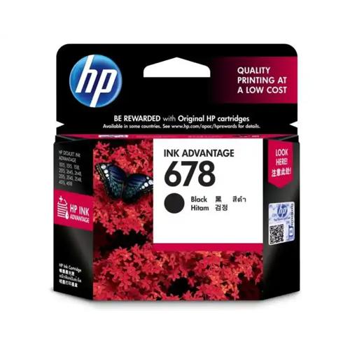 HP 678 CZ107AA Black Ink Cartridge price
