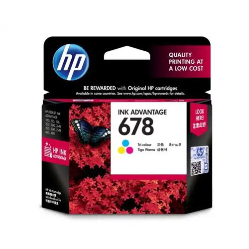 HP 678 CZ108AA Tri color Ink Cartridge price in hyderabad, chennai, tamilnadu, india