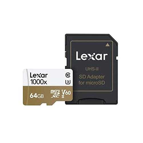 Lexar Professional 1000x microSDHC microSDXC UHS II Cards price in hyderabad, chennai, tamilnadu, india