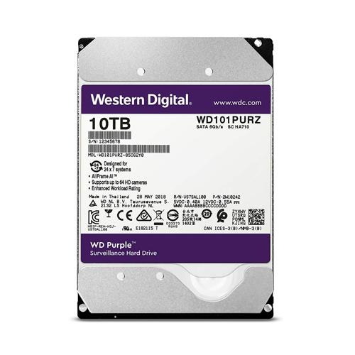 Western Digital Purple 10TB Surveillance Hard Drive price