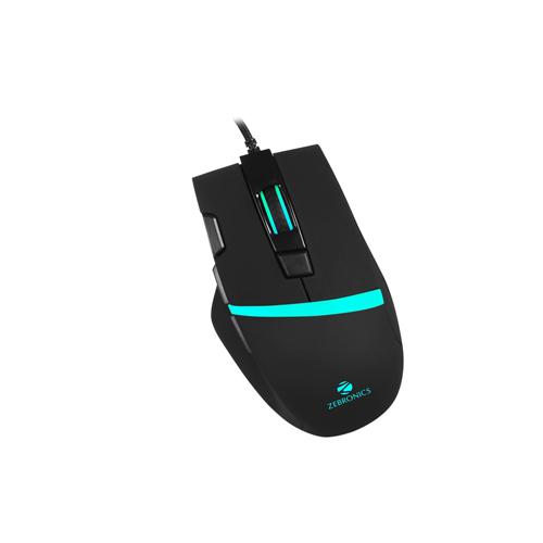 zebronics phobos premium wired optical gaming Mouse price